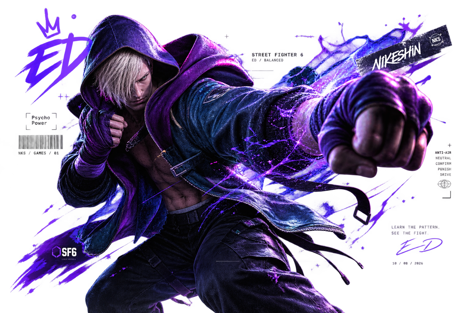 Ed из Street Fighter VI